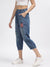 Iconic Women Blue Solid Relaxed Fit Jeans