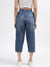 Iconic Women Blue Solid Relaxed Fit Jeans