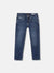 Antony Morato Boys Blue Solid Skinny Fit Mid-Rise Jeans