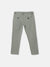 Antony Morato Boys Green Solid Skinny Fit Mid-Rise Trouser