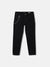 Antony Morato Boys Black Solid Slim Fit Mid-Rise Trouser