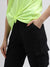 Dkny Women Black Solid Oversized Mid-Rise Trouser