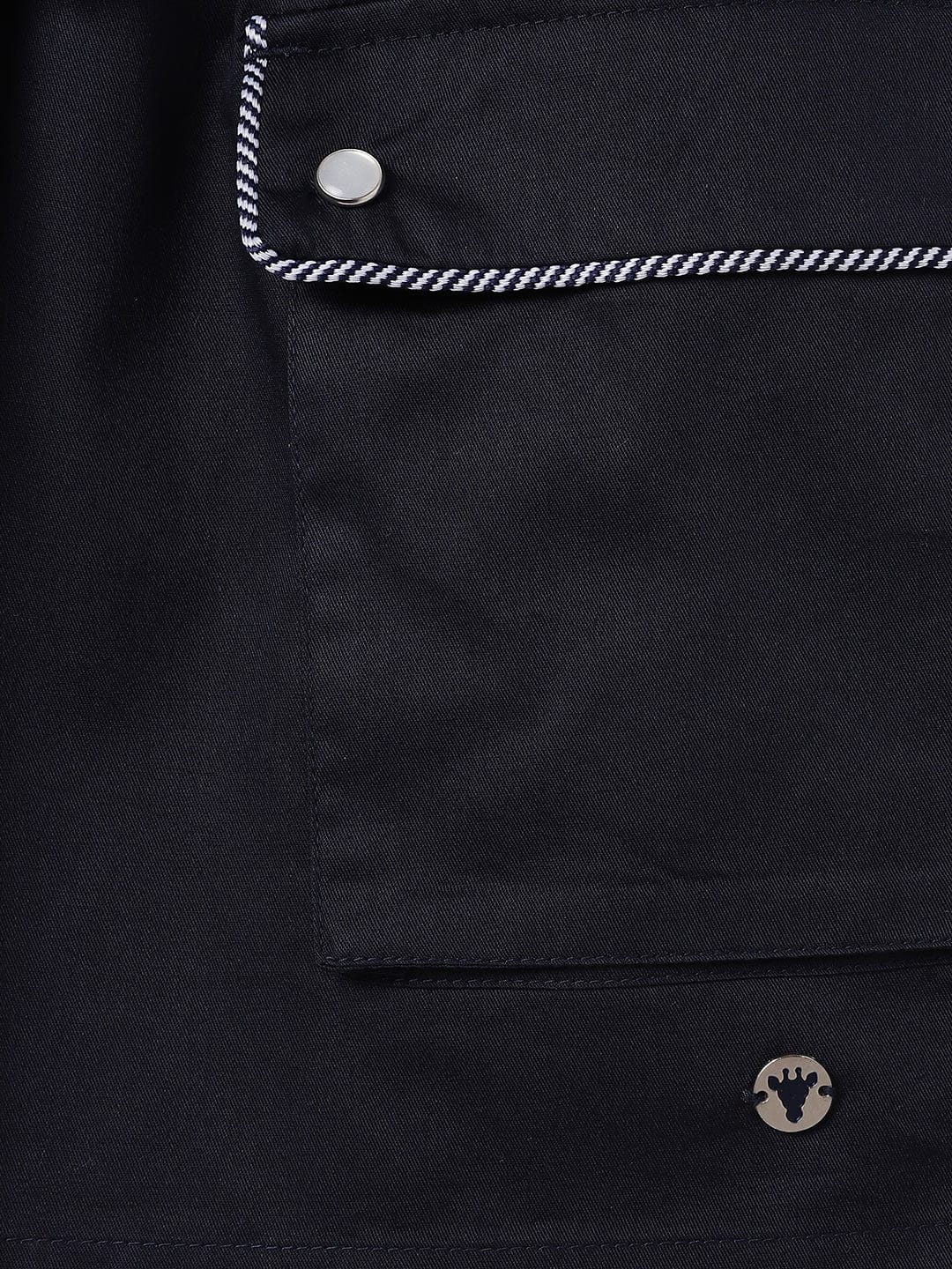 Blue Giraffe Kids Navy Regular Fit Solid Skort