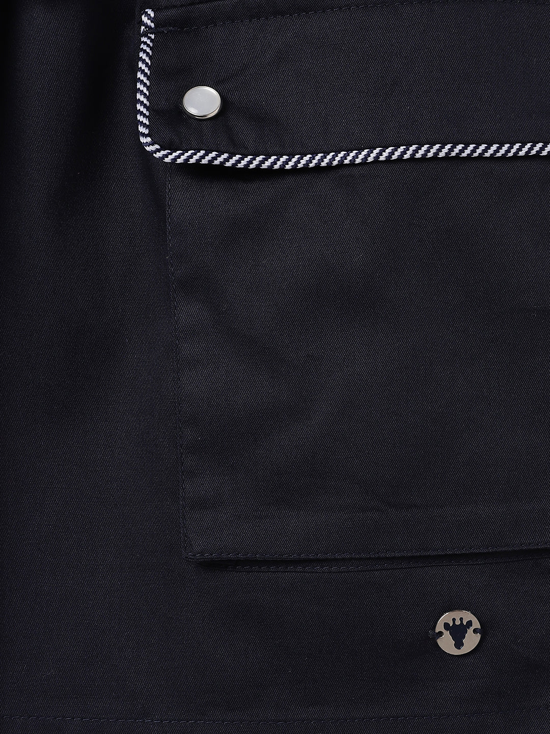 Blue Giraffe Kids Navy Regular Fit Solid Skort