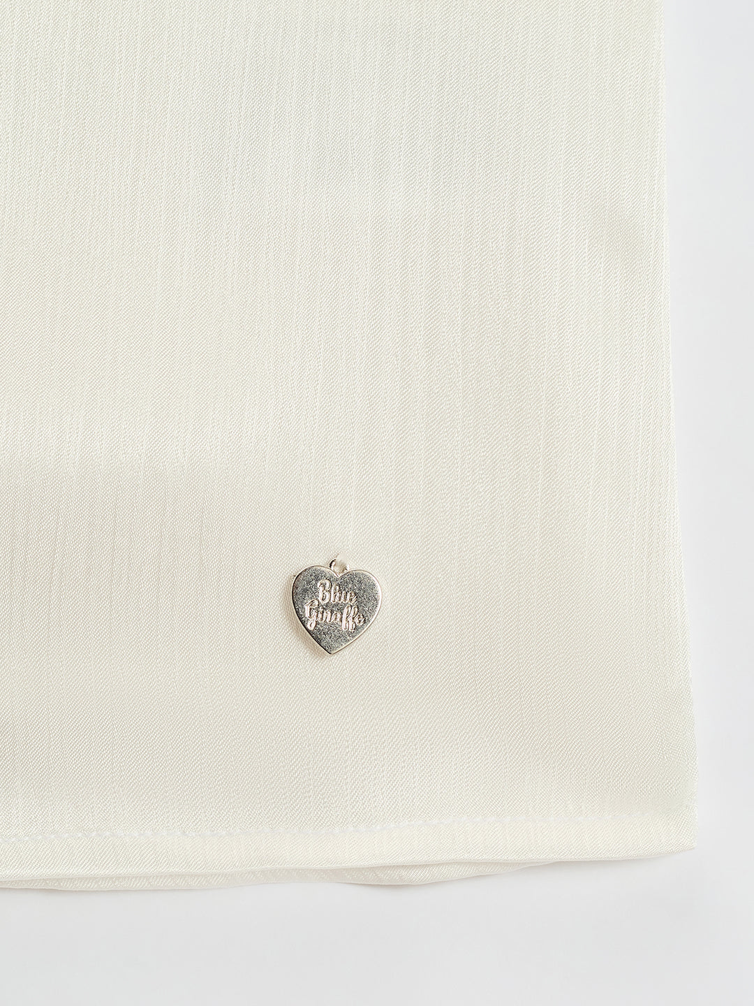 Blue Giraffe Kids White Regular Fit Solid Top