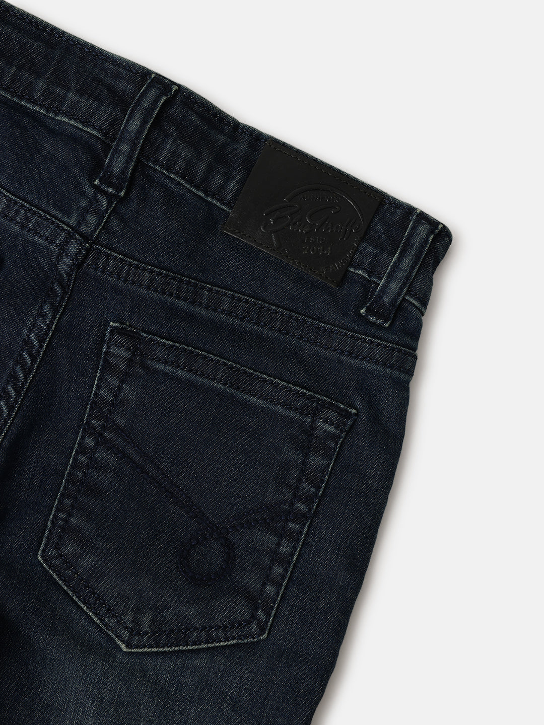 Blue Giraffe Kids Blue Carrot Fit Solid Jeans