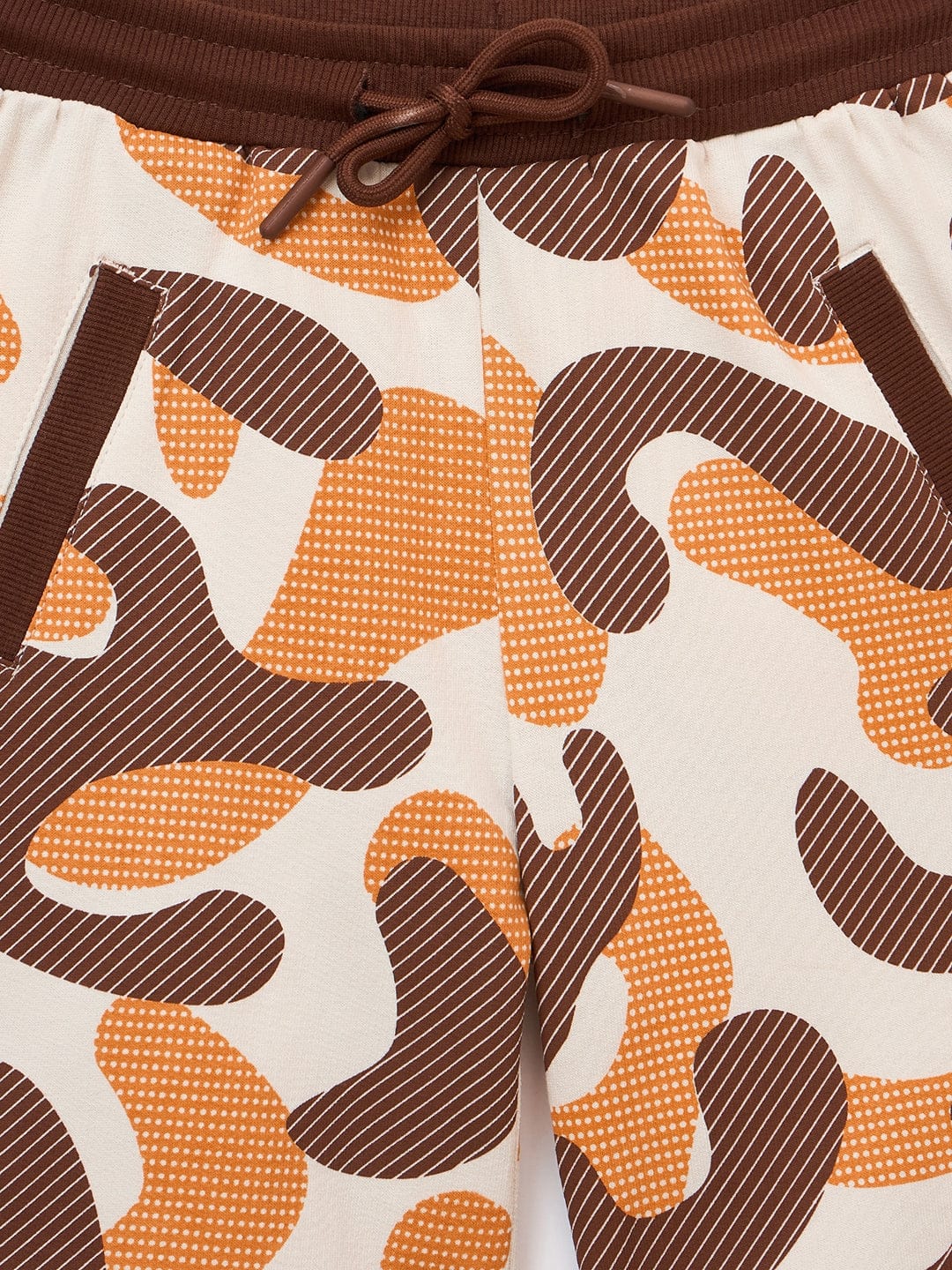 Blue Giraffe Boys Multi Regular Fit Printed Camo Shorts