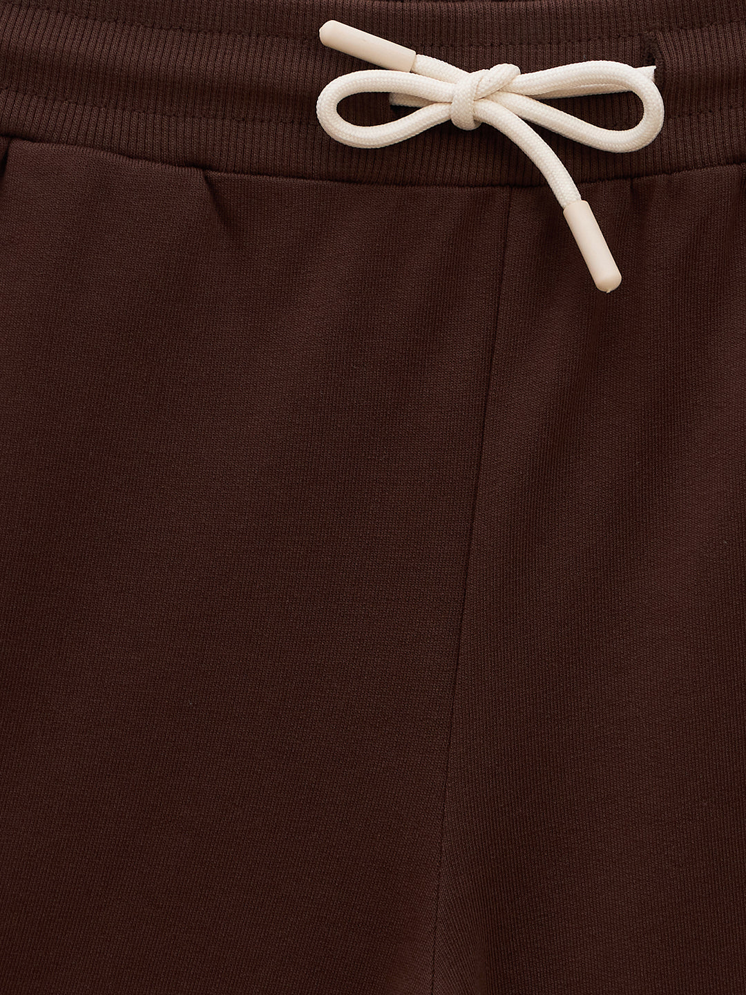 Blue Giraffe Boys Brown Regular Fit Solid Shorts