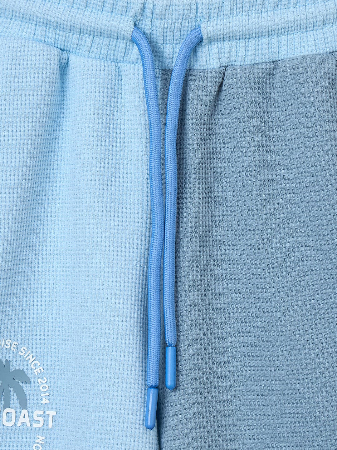 Blue Giraffe Boys Multicolor Regular Fit Textured Shorts