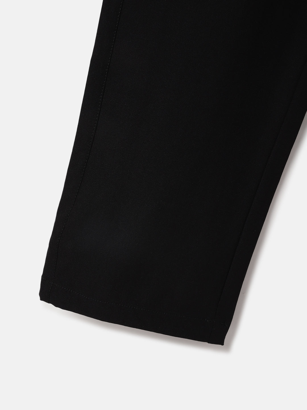 Blue Giraffe Kids Black Regular Fit Solid Jogger