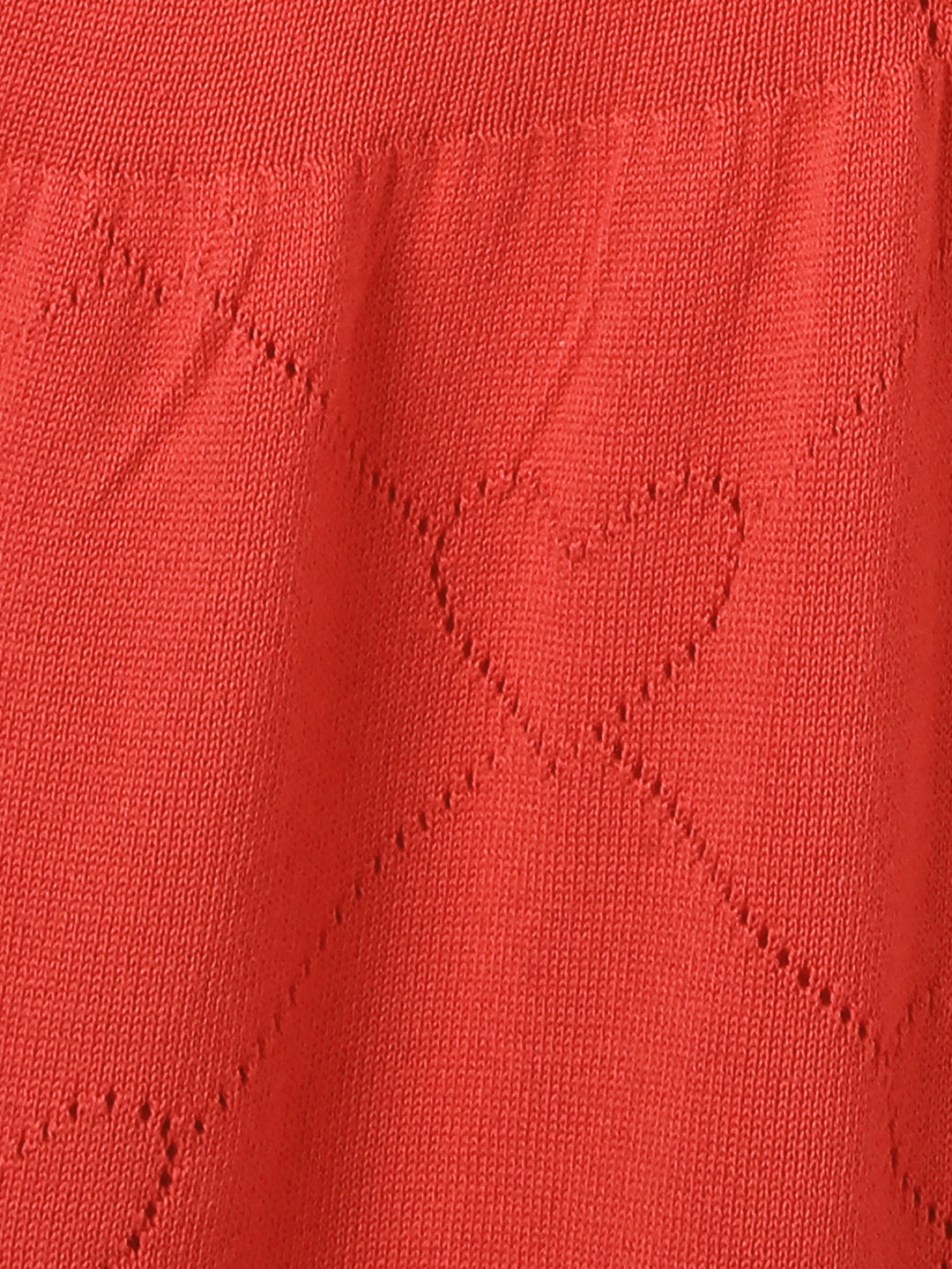 Blue Giraffe Kids Red Solid Collar Dress