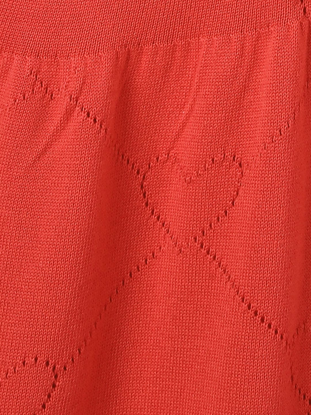 Blue Giraffe Kids Red Solid Collar Dress