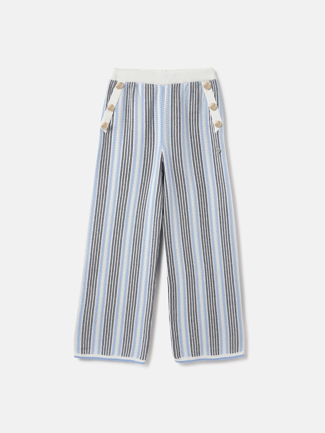 Blue Giraffe Kids Multi Straight Leg Striped Trouser