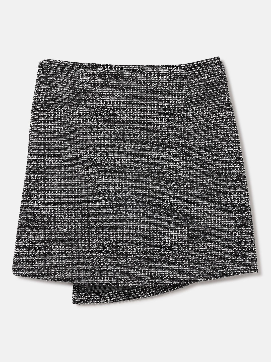 Elle Kids Black A Line Solid Skort