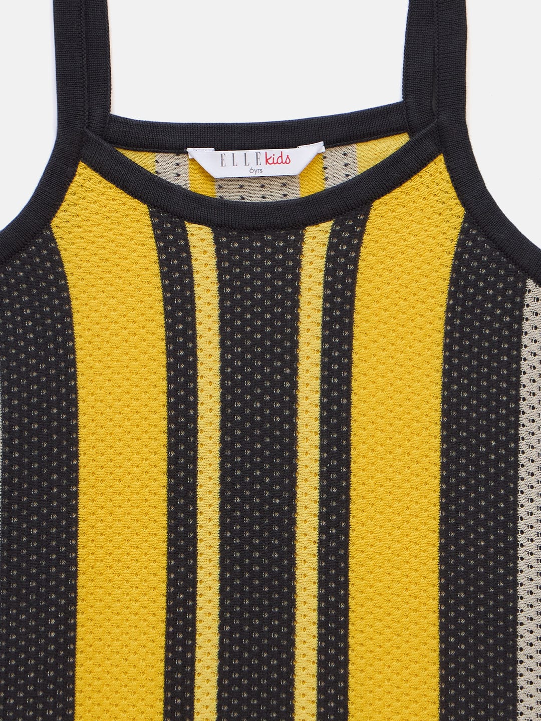 Elle Kids Multi Striped Round Neck Dress