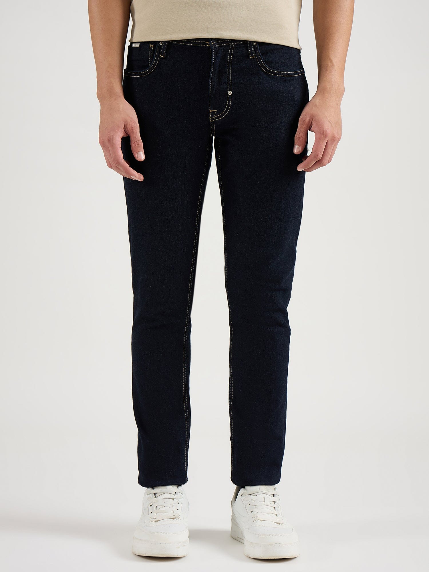Antony Morato Men Blue Slim Fit Washed Jeans