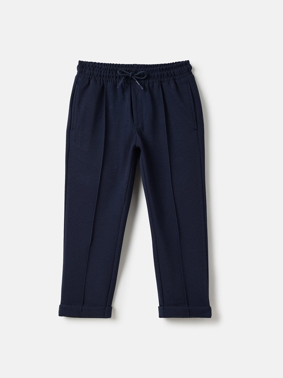Antony Morato Boys Blue Regular Fit Solid SweatPant