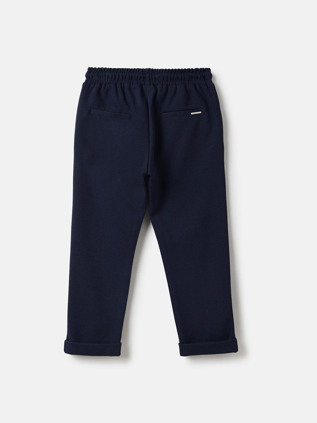 Antony Morato Boys Blue Regular Fit Solid SweatPant