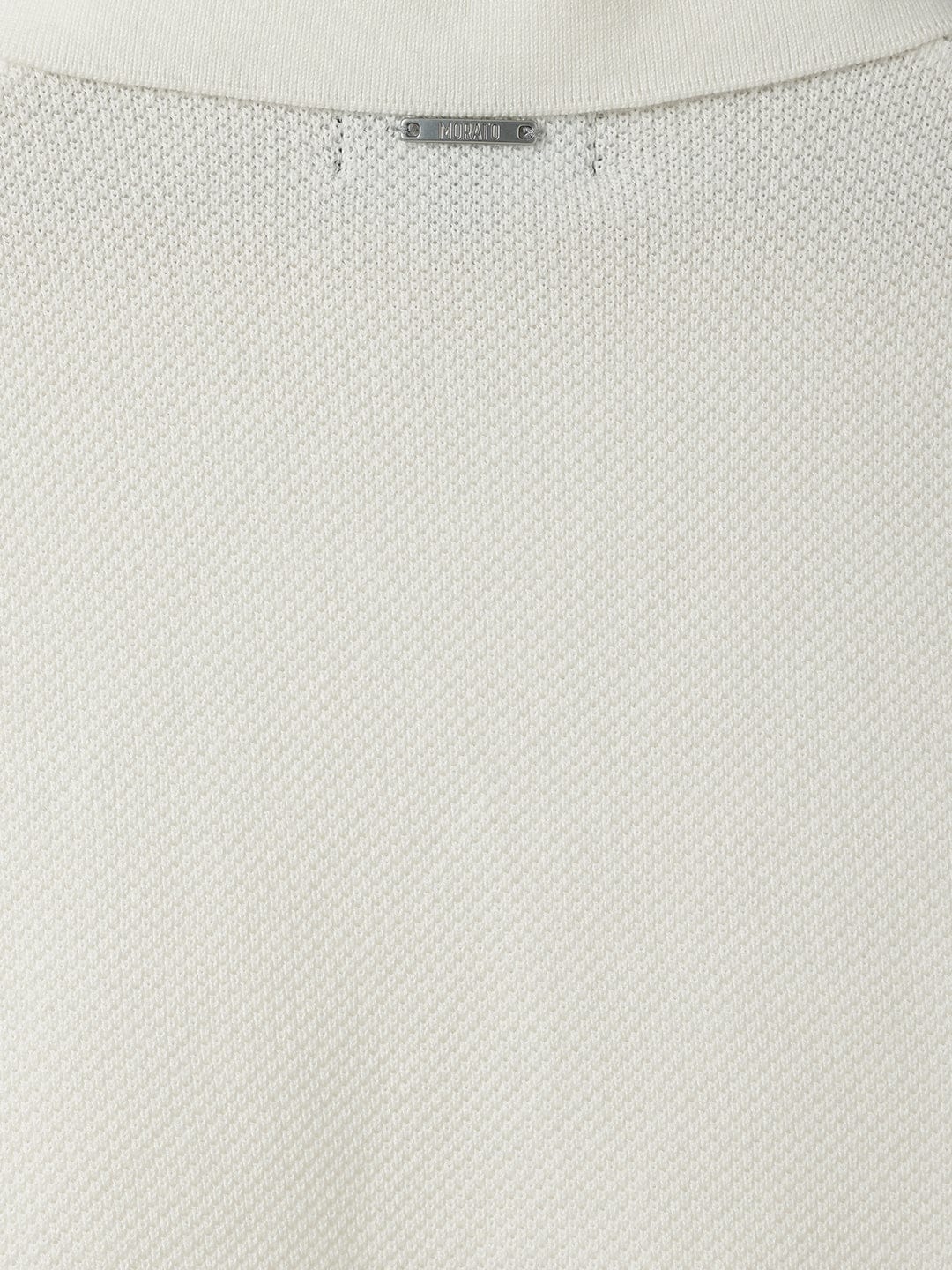 Antony Morato Boys Cream Solid Polo Tshirt