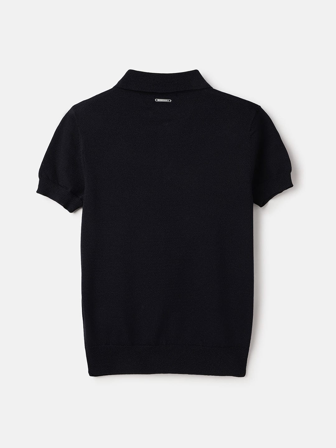 Antony Morato Boys Blue Solid Polo Tshirt