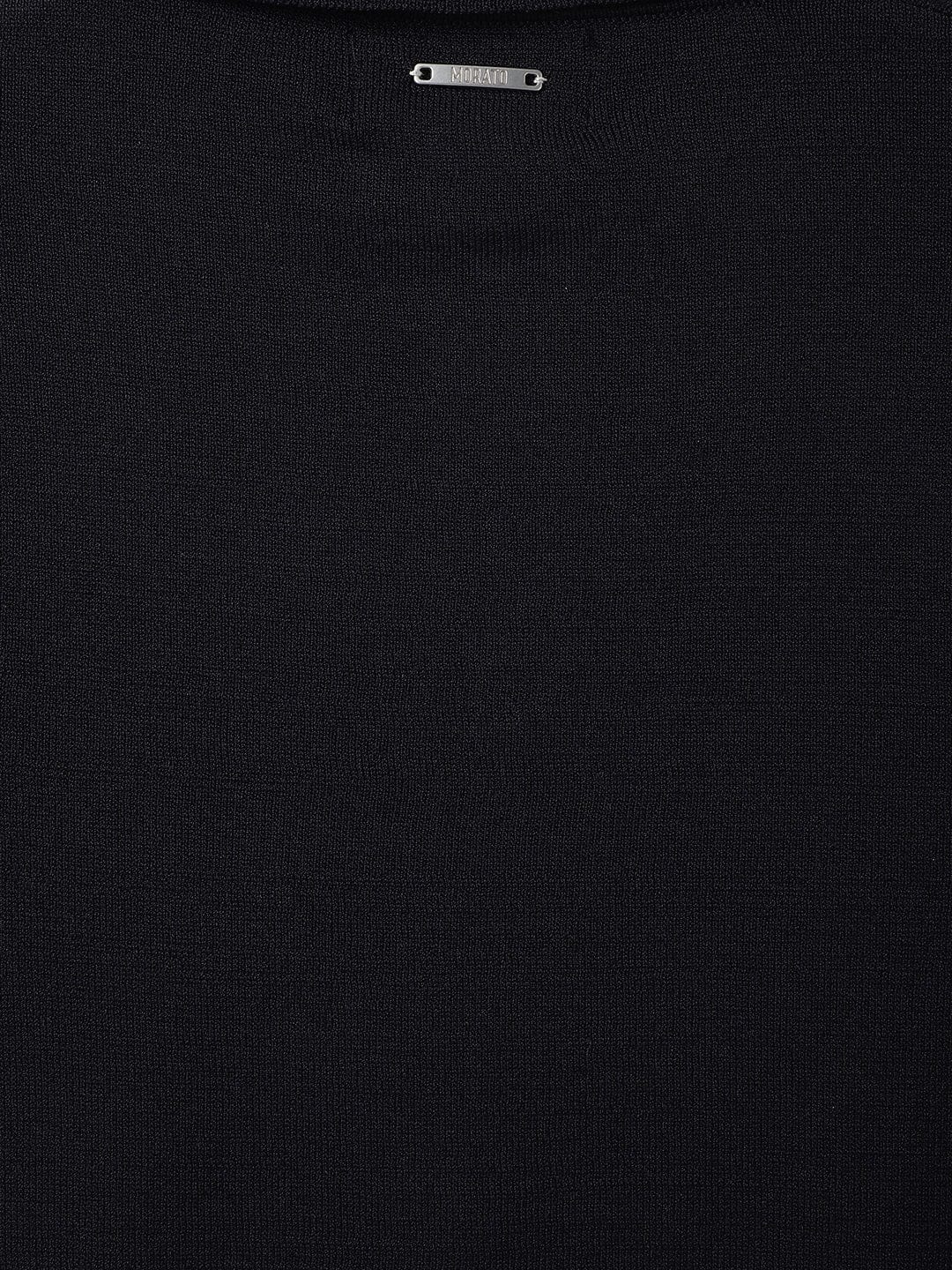 Antony Morato Boys Blue Solid Polo Tshirt