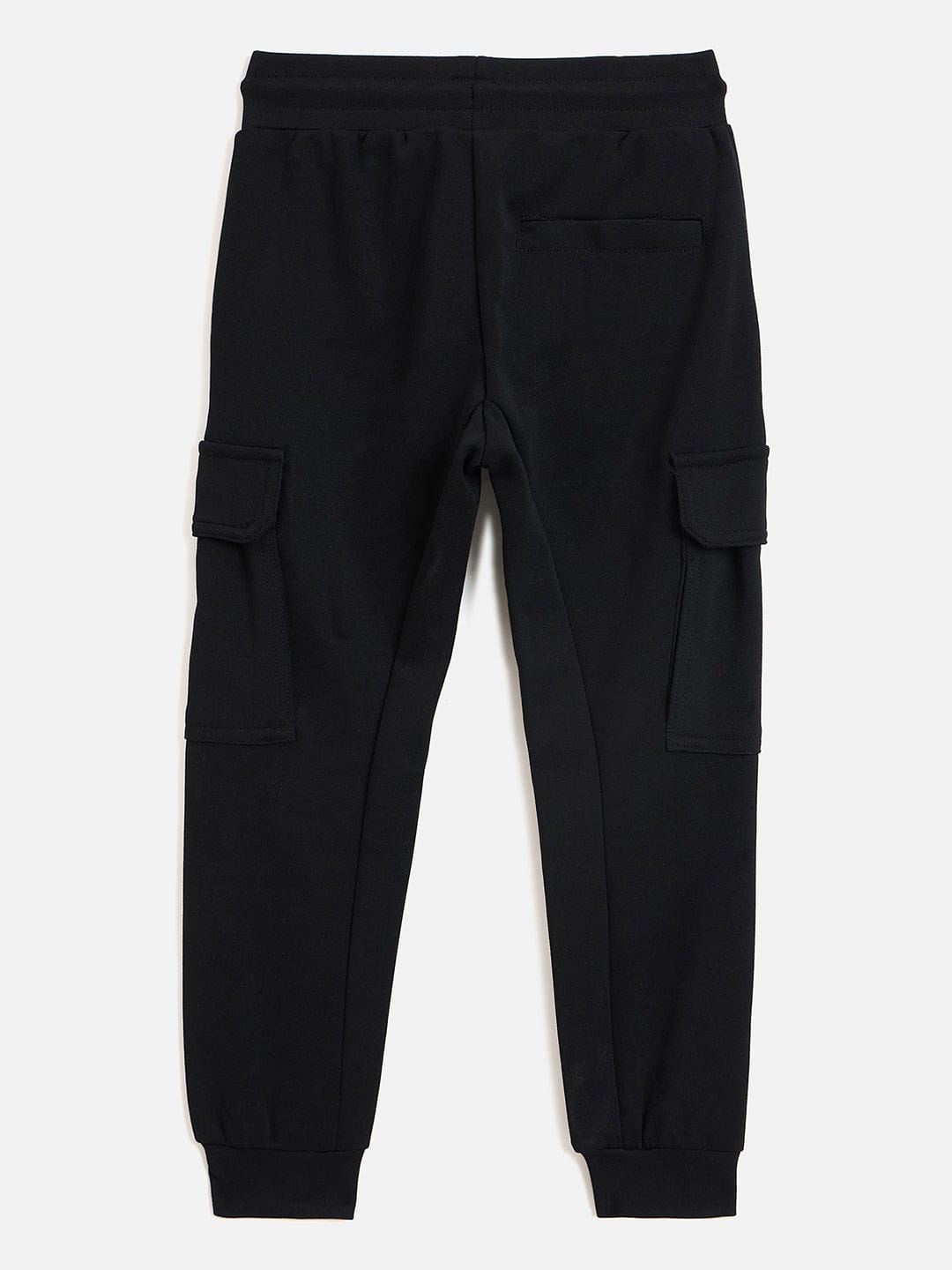 Antony Morato Boys Black Regular Fit Solid Sweatpant