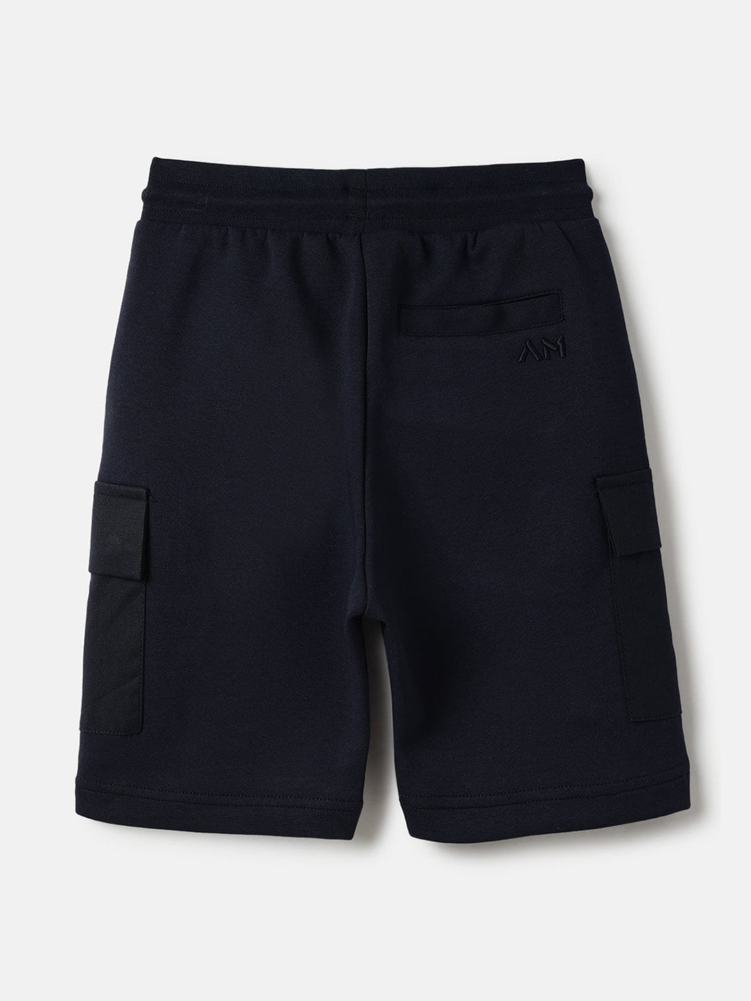 Antony Morato Boys Blue Regular Fit Solid Shorts