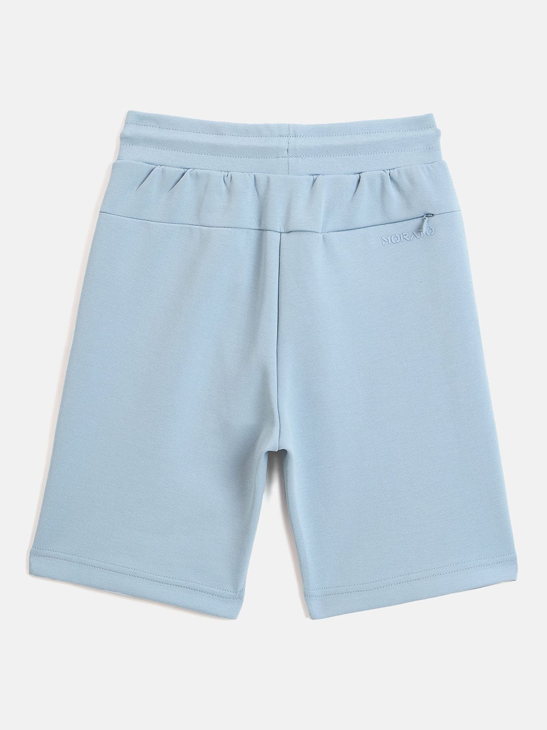 Antony Morato Boys Blue Regular Fit Solid Shorts