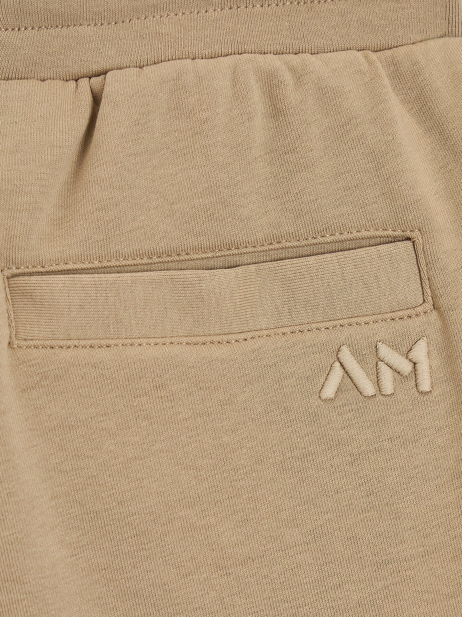 Antony Morato Boys Beige Regular Fit Solid Shorts