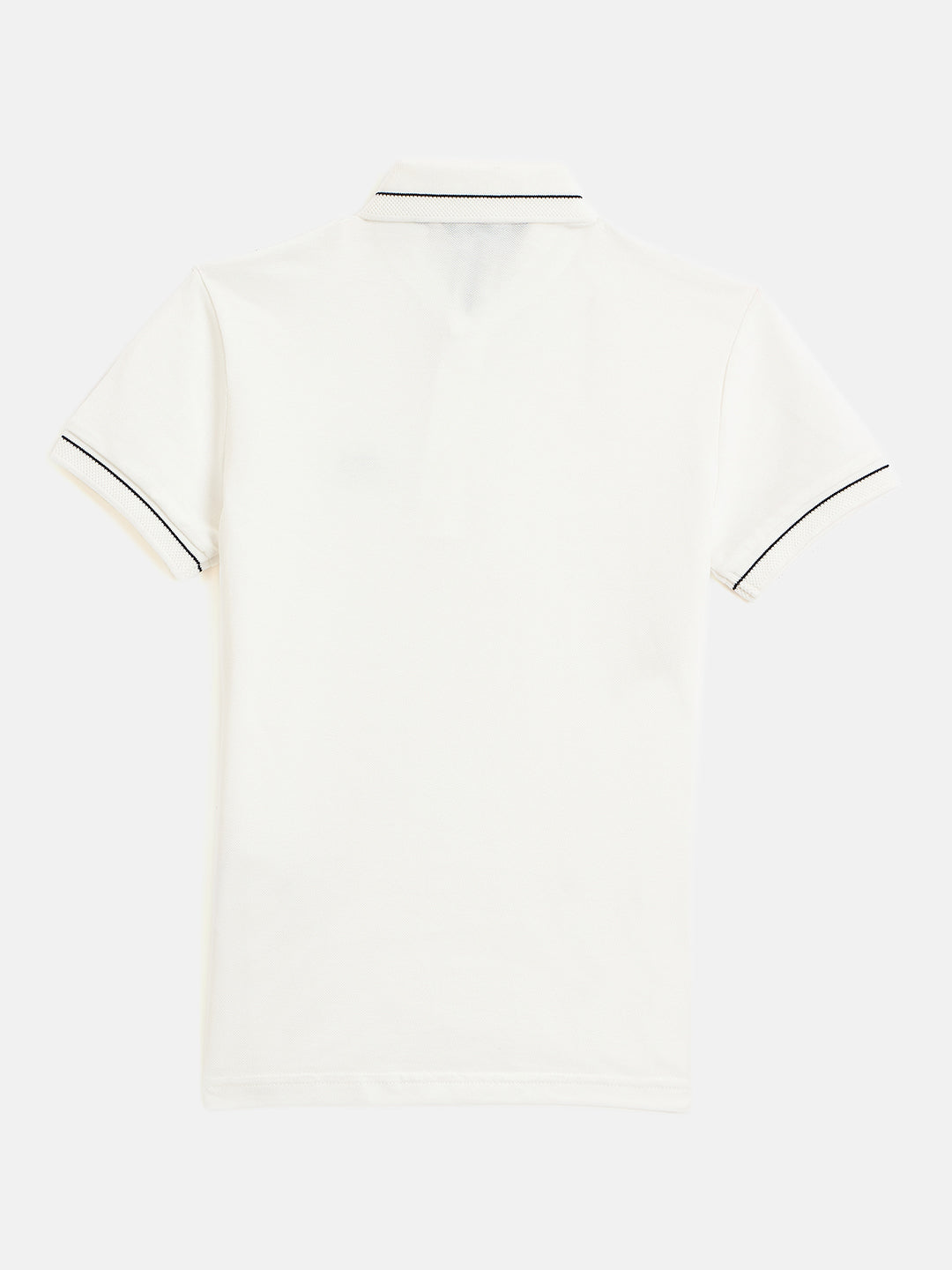 Antony Morato Boys Cream Solid Polo Tshirt