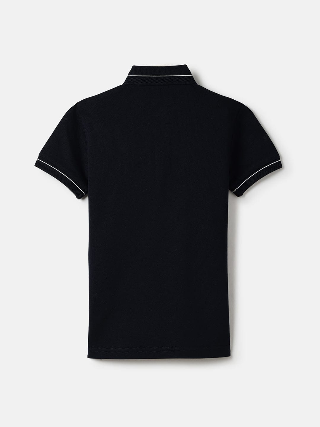 Antony Morato Boys Blue Solid Polo Tshirt