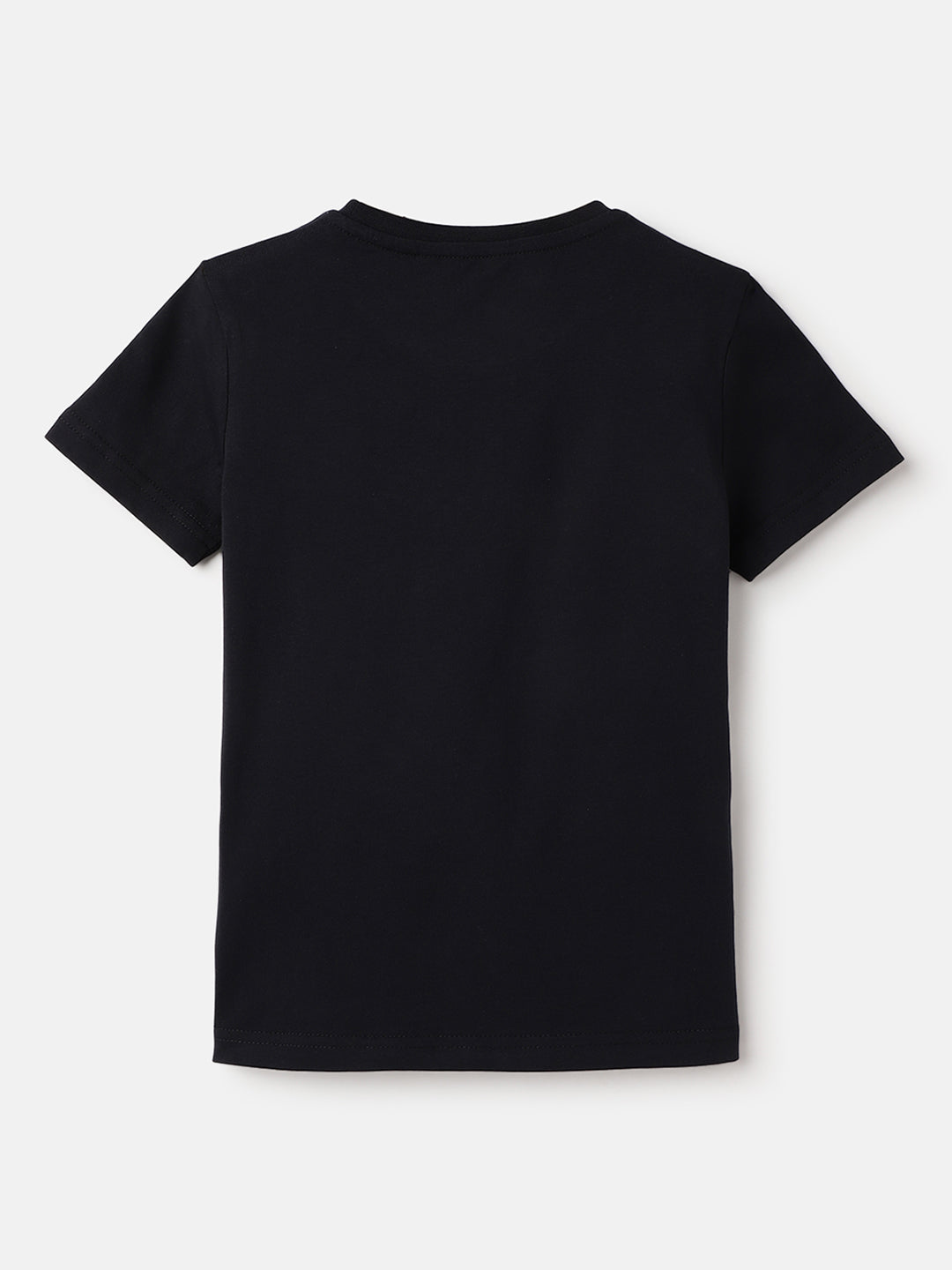 Antony Morato Boys Blue Placement Print Crew Neck TShirt