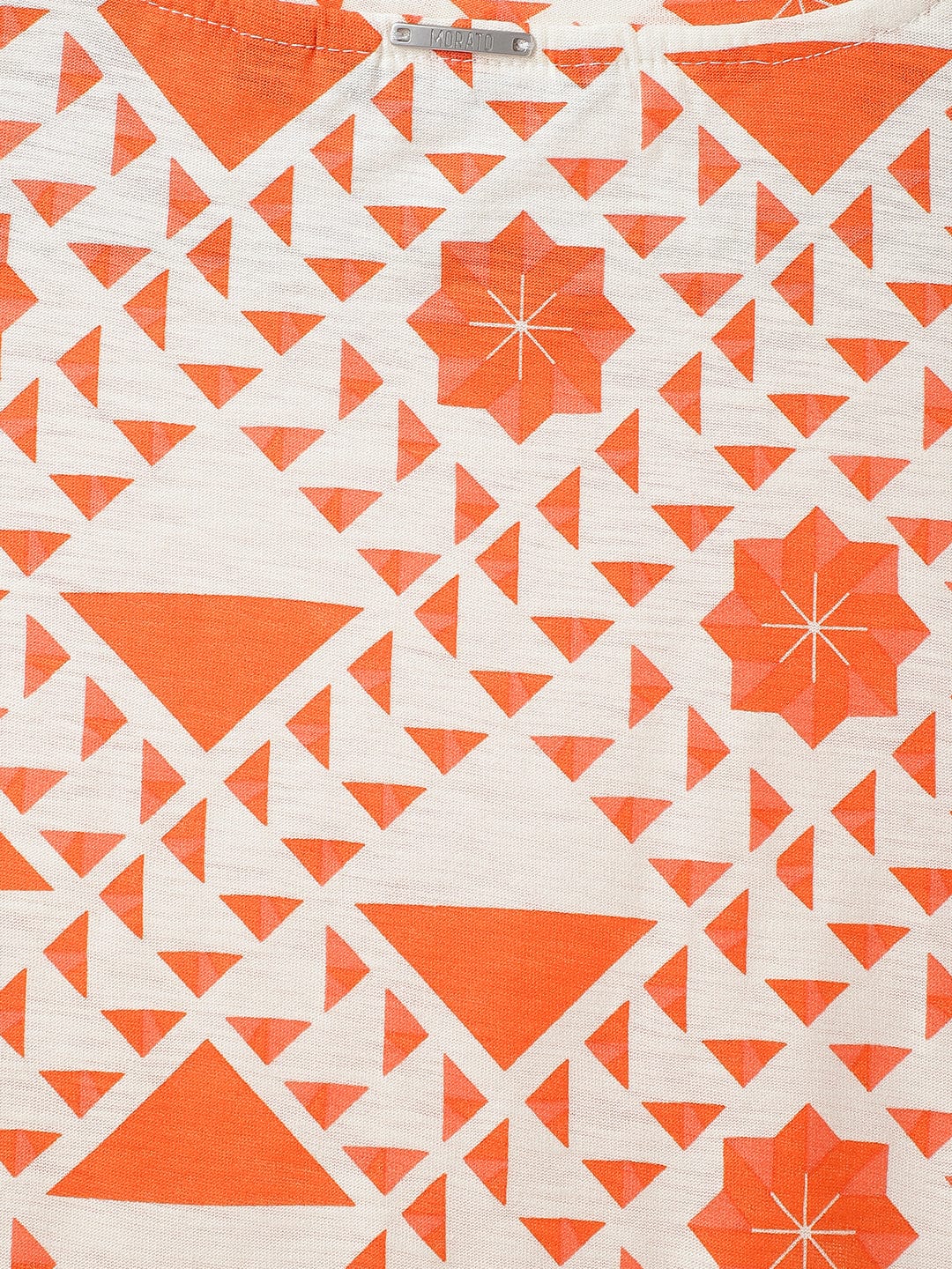 Antony Morato Boys Red Printed Crew Neck TShirt