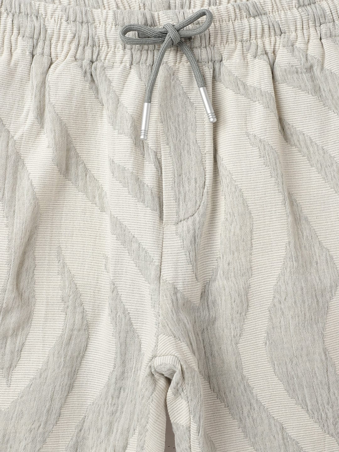 Antony Morato Boys Green Regular Fit Printed Shorts