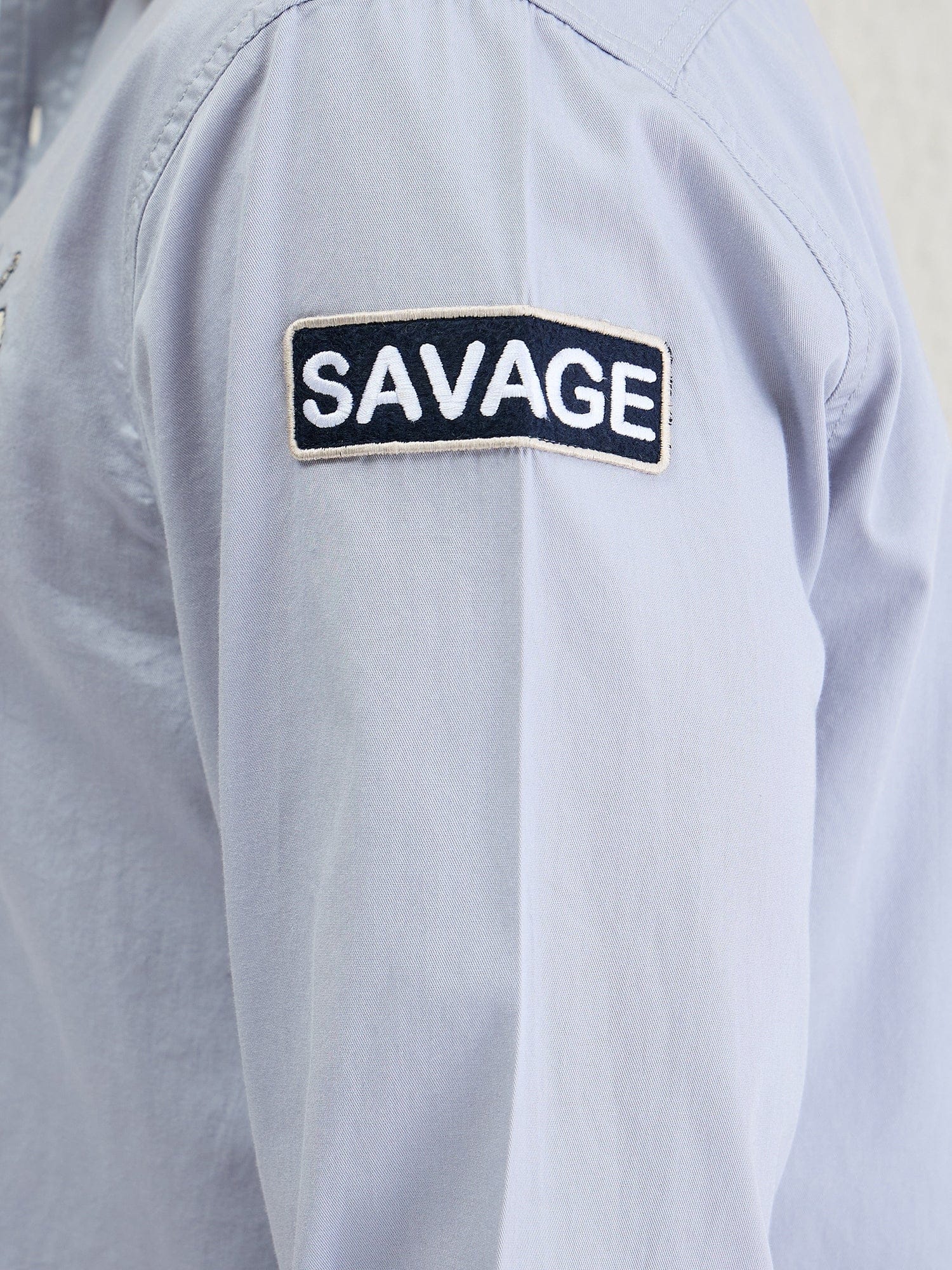 Iconic Men Grey Shirt