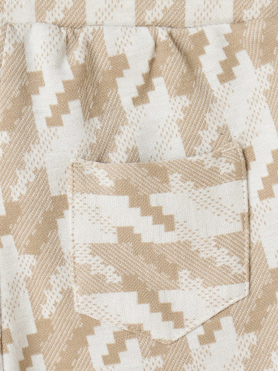 Blue Giraffe Boys White Regular Fit Solid Shorts