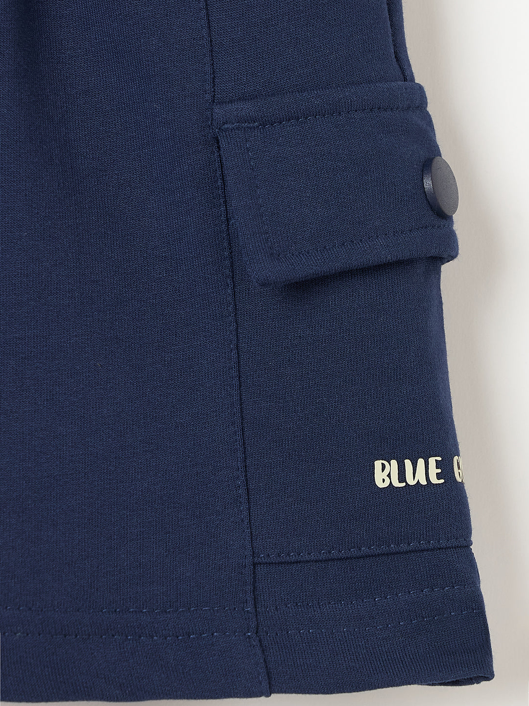 Blue Giraffe Boys Blue Shorts