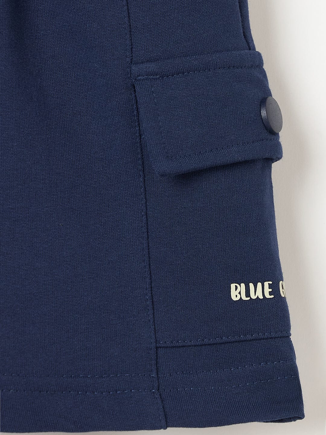 Blue Giraffe Boys Blue Shorts