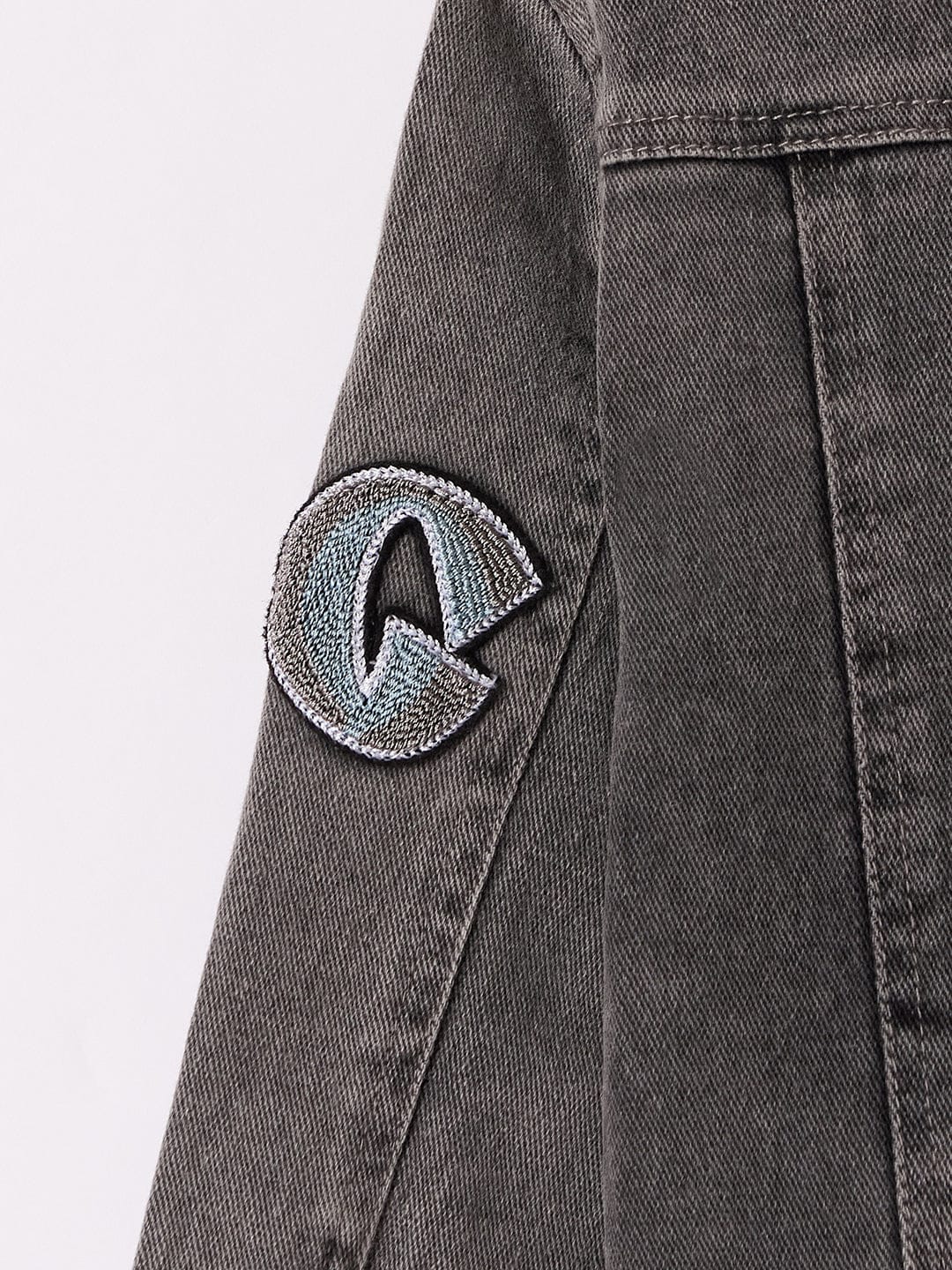 Blue Giraffe Boys Black Notched Lapel Jacket