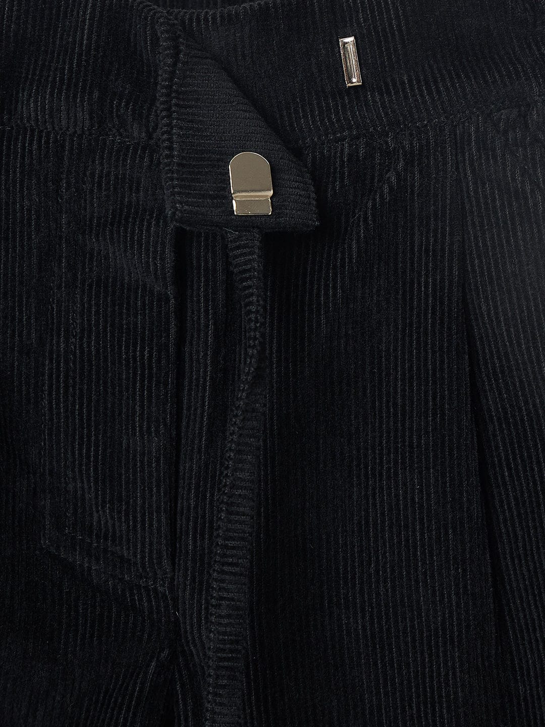 Blue Giraffe Girls Blue Regular Fit Solid Trouser