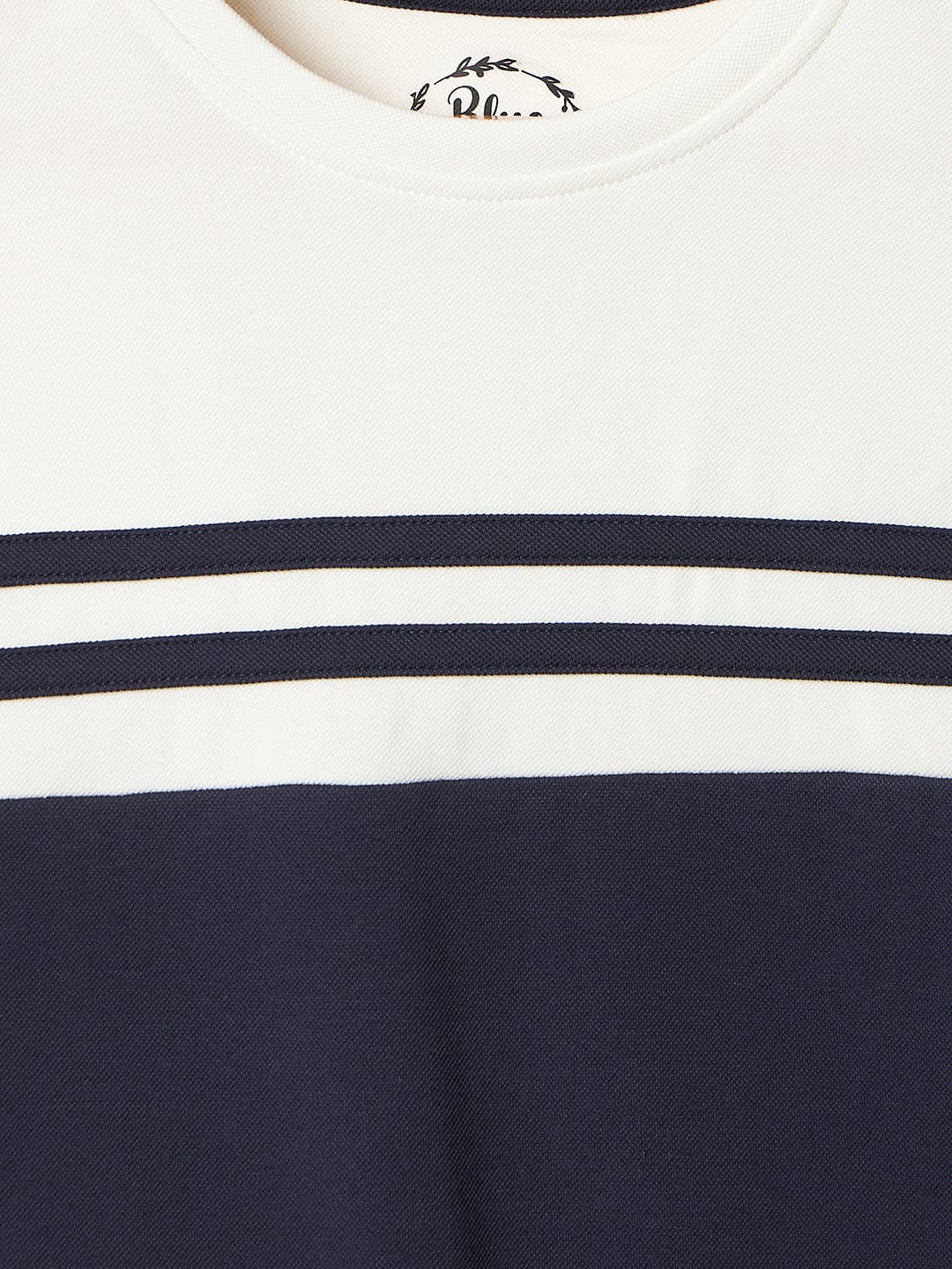 Blue Giraffe Girls Multi Coloublocked Raised Neck Dress