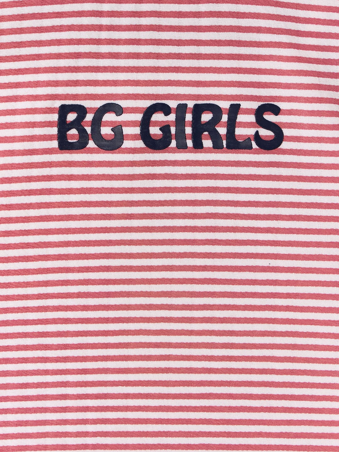 Blue Giraffe Girls Multi Striped Crew Neck Tshirt