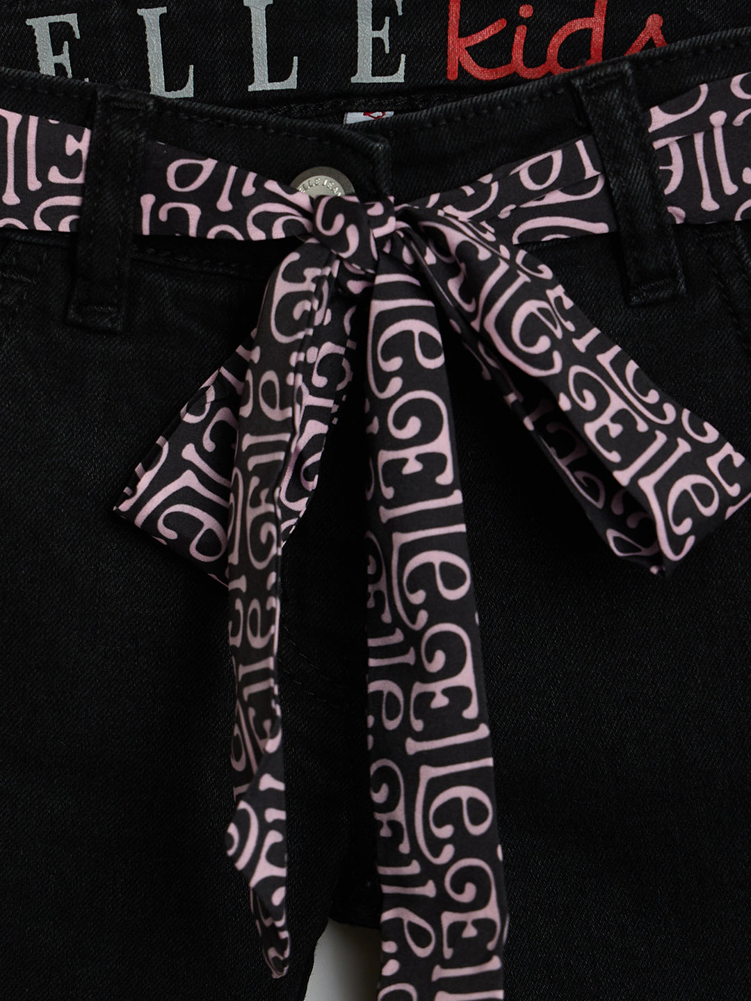 Elle Kids Black Bootcut Denim Jeans