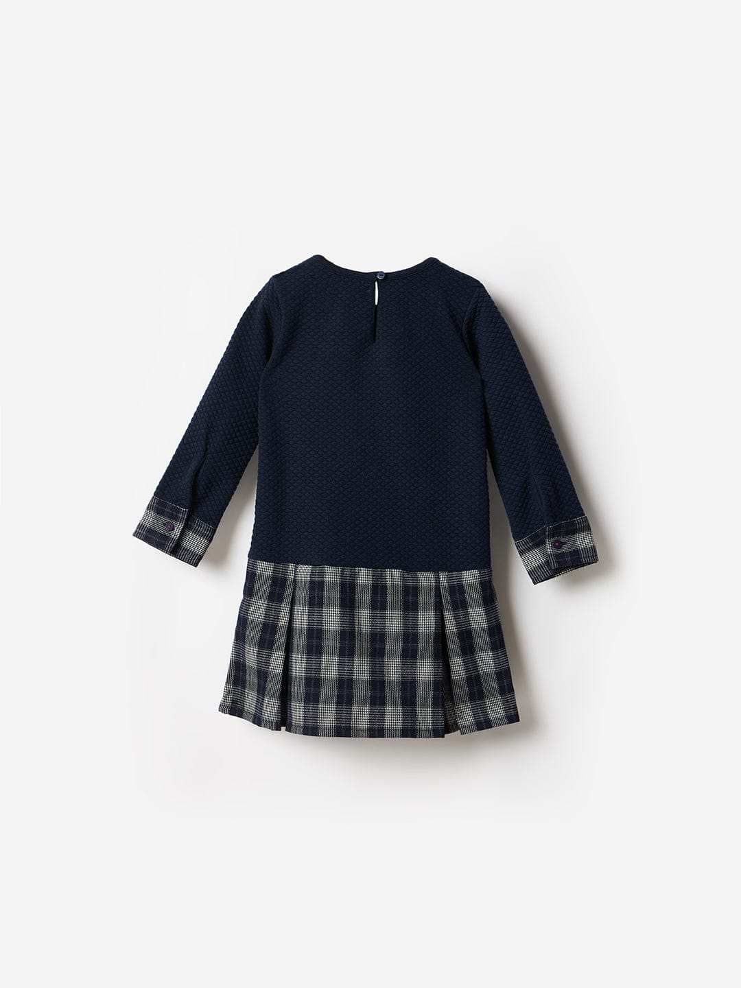 Elle Kids Multi Graphic Round Neck Dress