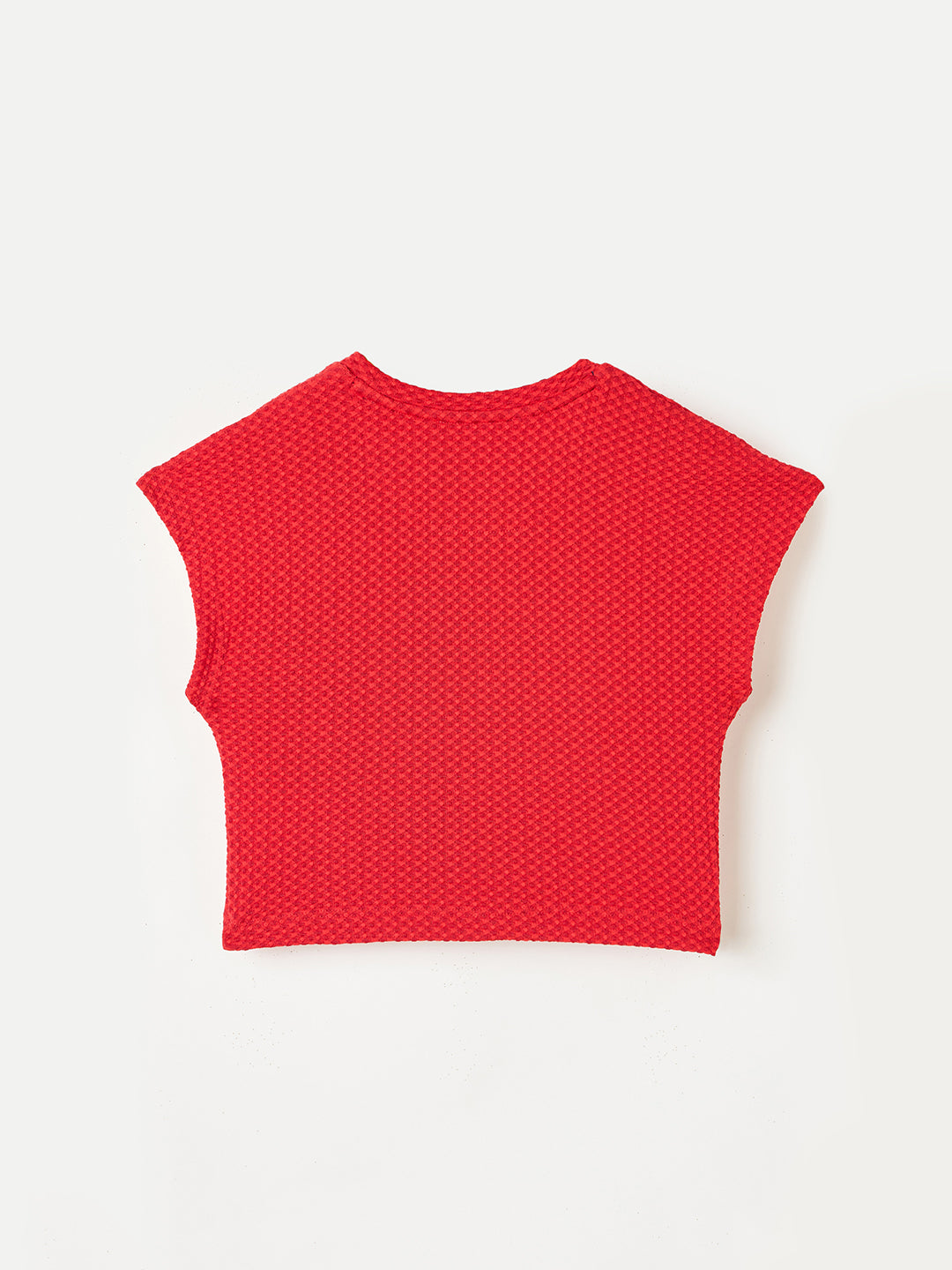 Elle Kids Blue Graphic Crew Neck Tshirt