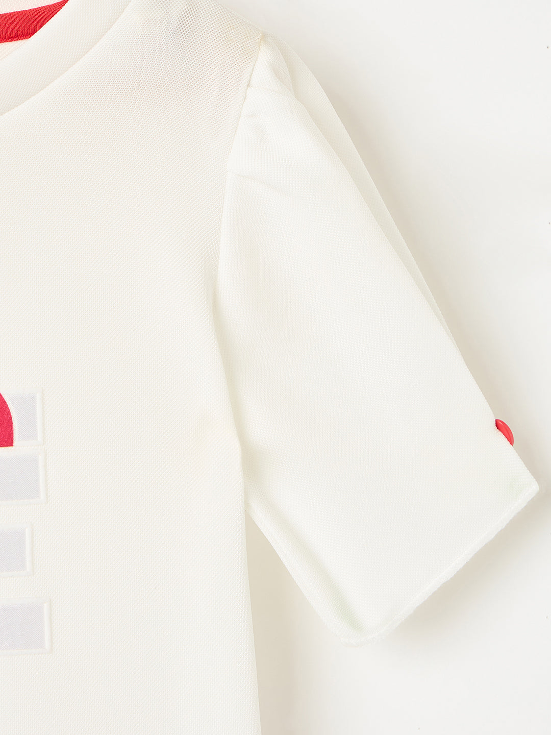 Elle Kids Red Graphic Crew Neck Top