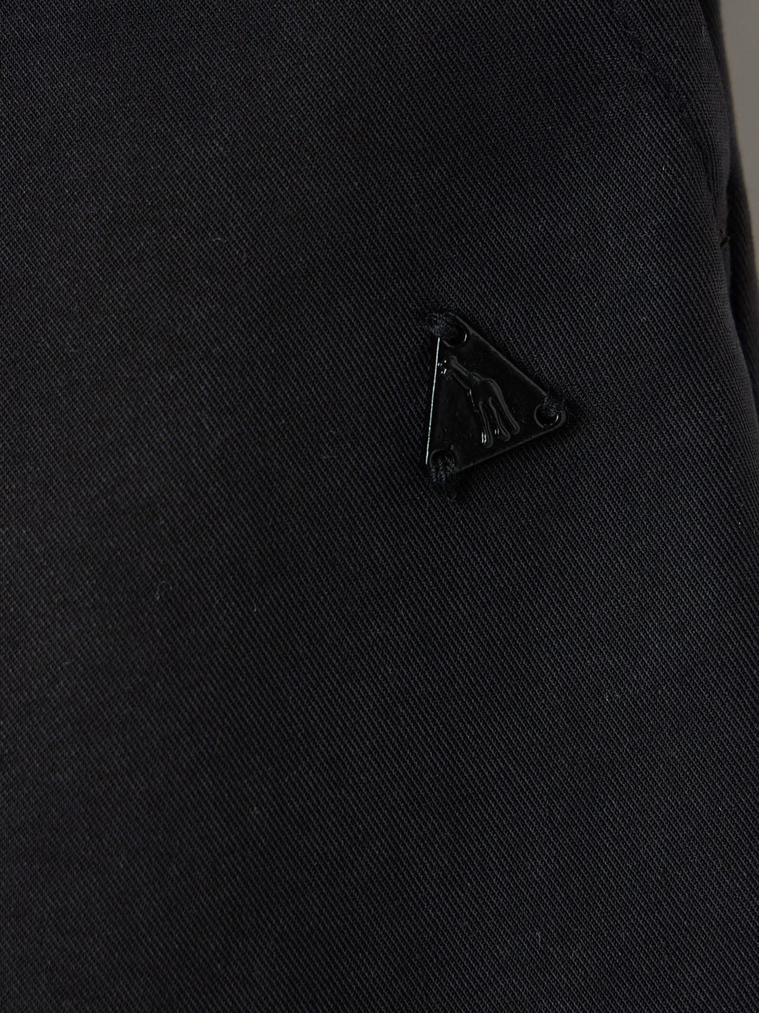 BLUE GIRAFFE Boys Black Cotton Solid Trouser