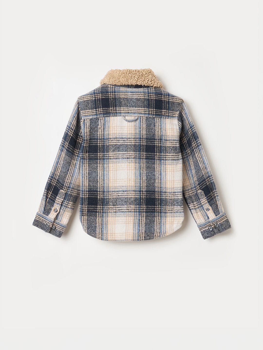 Blue Giraffe Boys Regular Fit Multicolour Stripes Pure Cotton Shirt