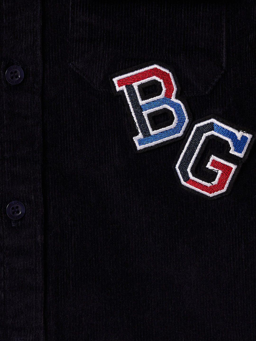 Blue Giraffe Boys Blue Solid Collar Shirt