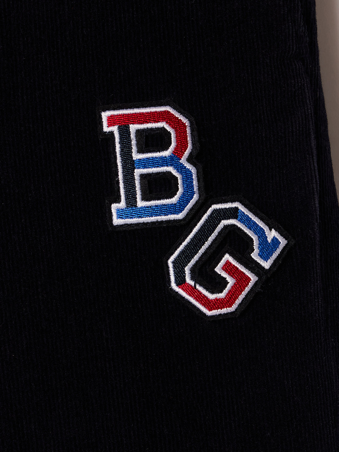 Blue Giraffe Boys Blue Regular Fit Solid Sweatpant